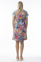 Fashion Express - Ikebana Patch Dress | Oriental Bloom - Dress - Silvermaple Boutique 