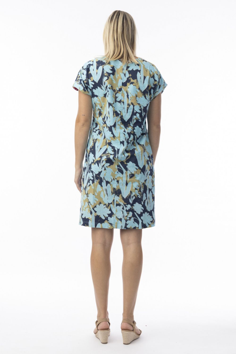 Fashion Express - Ikebana Reversible Dress | Oriental Bloom - Dress - Silvermaple Boutique 