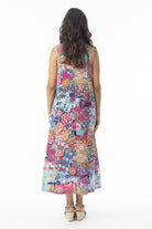 Fashion Express - Ikebana Sleeveless Dress | Oriental Bloom - Dress - Silvermaple Boutique 