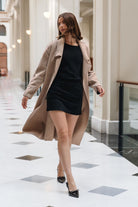 Fashion Express - Ivy Wrap Coat | Oatmeal - Coat - Silvermaple Boutique 