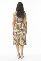 Fashion Express - Lima Sleeveless Dress | Olive - Dress - Silvermaple Boutique 