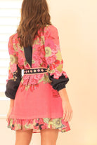 Fashion Express - Madison Garden Mini Dress | Black - Dress - Silvermaple Boutique 