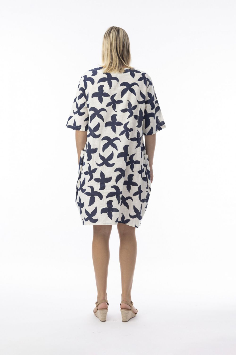 Fashion Express - Nazca Boxy Dress | Nazca Mosaic - Dress - Silvermaple Boutique 