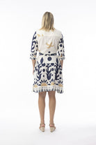 Fashion Express - Nazca Tie Waist Dress | Inca Bloom - Dress - Silvermaple Boutique 