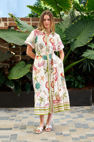 Fashion Express - Oceanic Midi Dress | Sea World - Dress - Silvermaple Boutique 