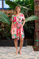 Fashion Express - Sandoval Dress | Hibiscus Blush - Dress - Silvermaple Boutique 