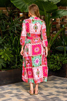 Fashion Express - Sandoval Midi Dress | Hibiscus Blush - Dress - Silvermaple Boutique 