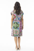 Fashion Express - Sao Bento Reversible Dress | Boho Mosaic - Dress - Silvermaple Boutique 