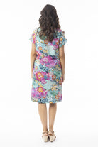 Fashion Express - Selaron Reversible Dress | Blue Meadow - Dress - Silvermaple Boutique 