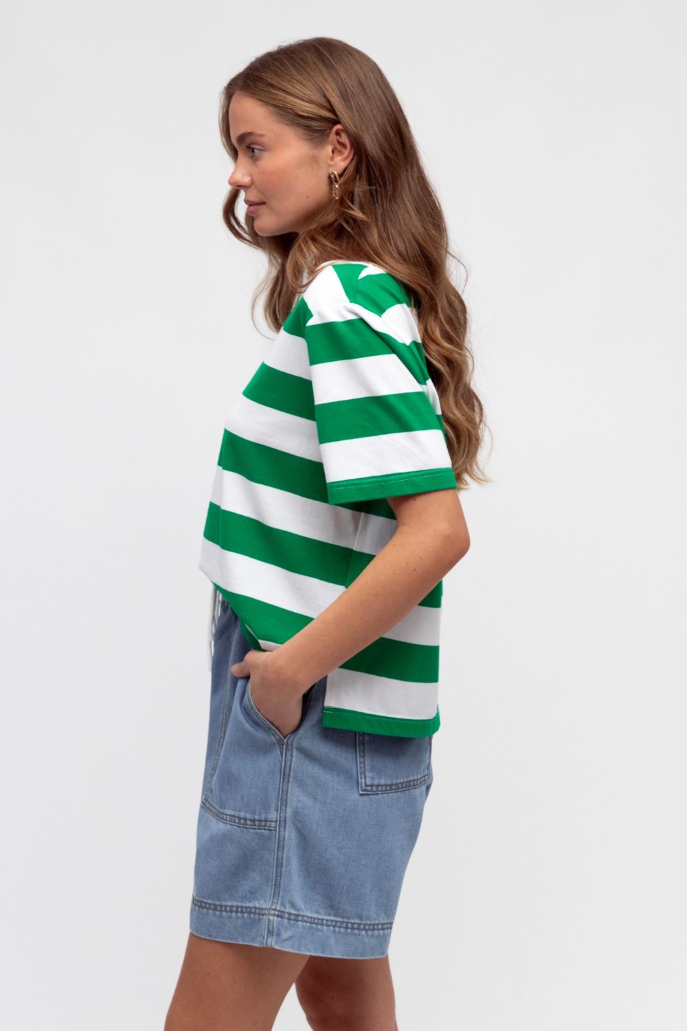 Fashion Express - Urban Denim Short | Light Wash - Shorts - Silvermaple Boutique 