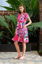 Fashion Express - Welch Dress | Floral Patch - Dress - Silvermaple Boutique 