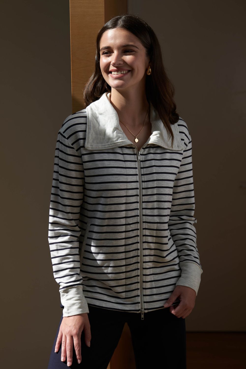 FOIL - Software Upgrade Jacket | Stripe - Jacket - Silvermaple Boutique 