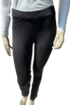 FOIL - Firm Foundations Ponti | Black - Pants - Silvermaple Boutique 