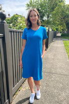 FOIL - Frock & Roll Dress | Azure - Dress - Silvermaple Boutique 