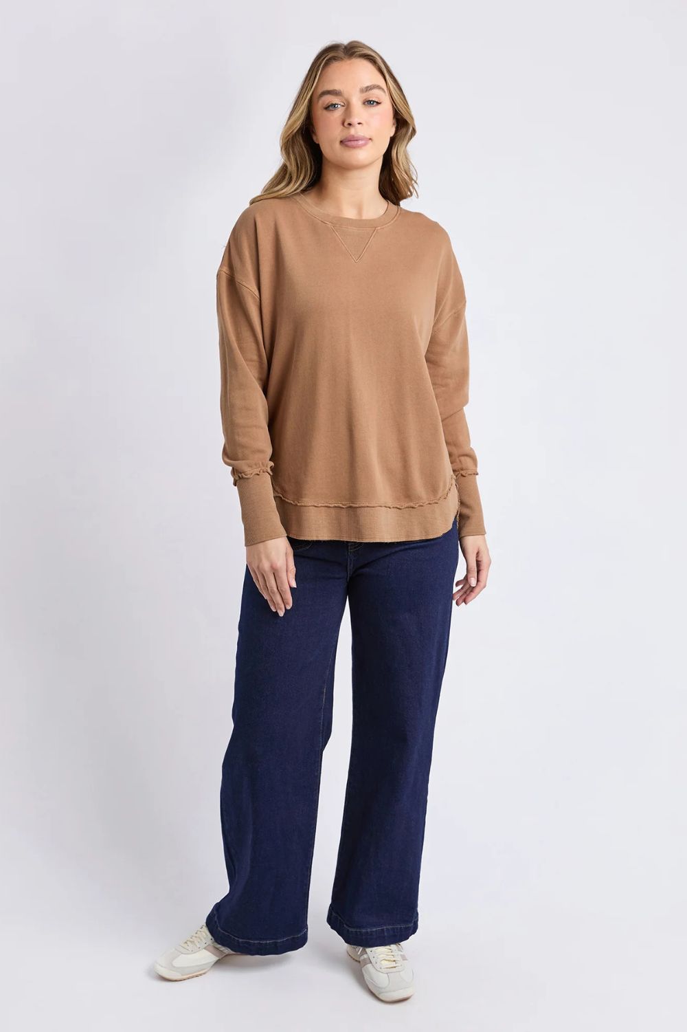 Foxwood - Delilah Crew | Toasted Coconut - Jumper - Silvermaple Boutique 