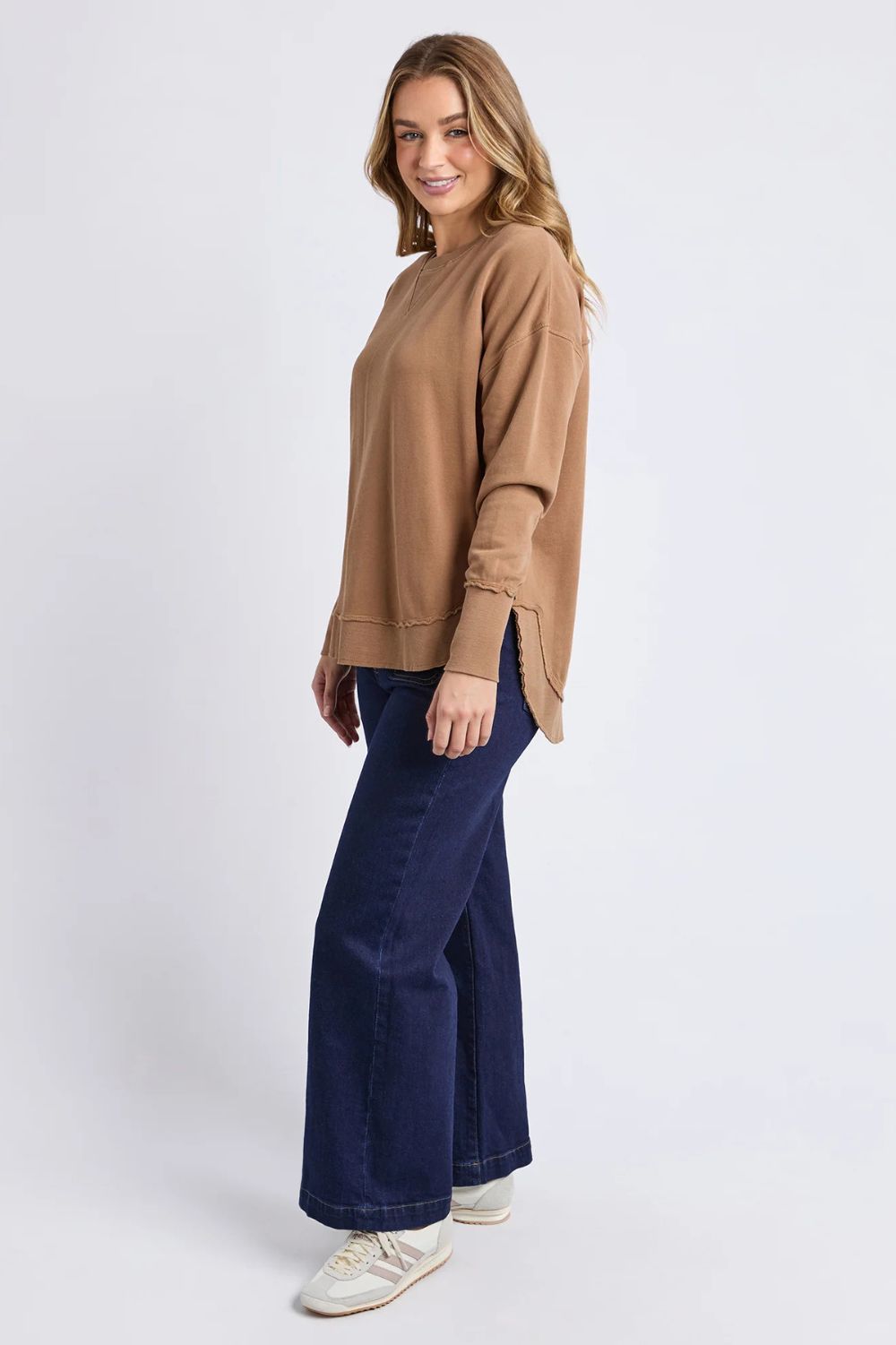 Foxwood - Delilah Crew | Toasted Coconut - Jumper - Silvermaple Boutique 