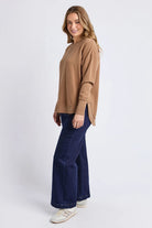 Foxwood - Delilah Crew | Toasted Coconut - Jumper - Silvermaple Boutique 