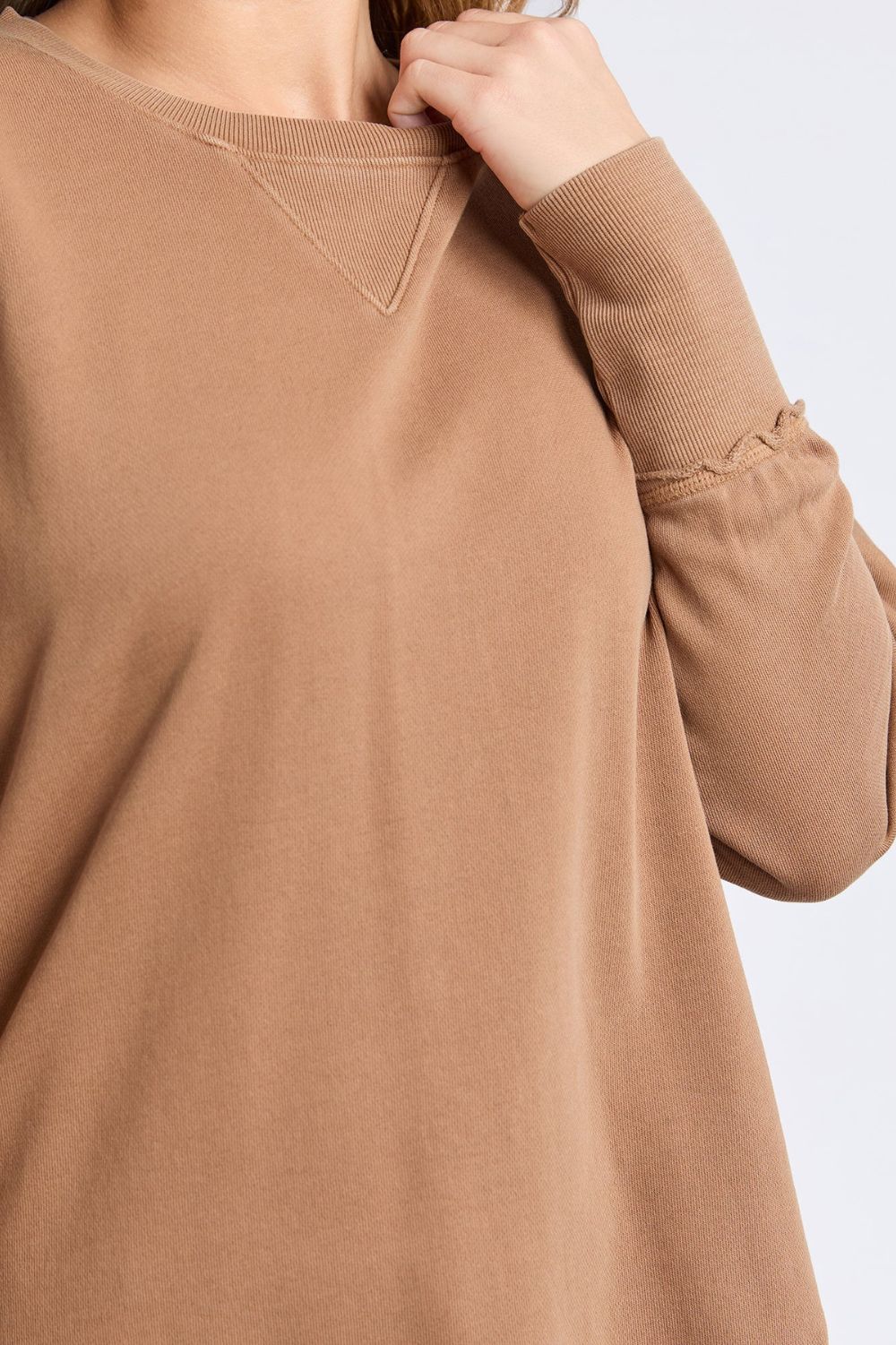 Foxwood - Delilah Crew | Toasted Coconut - Jumper - Silvermaple Boutique 