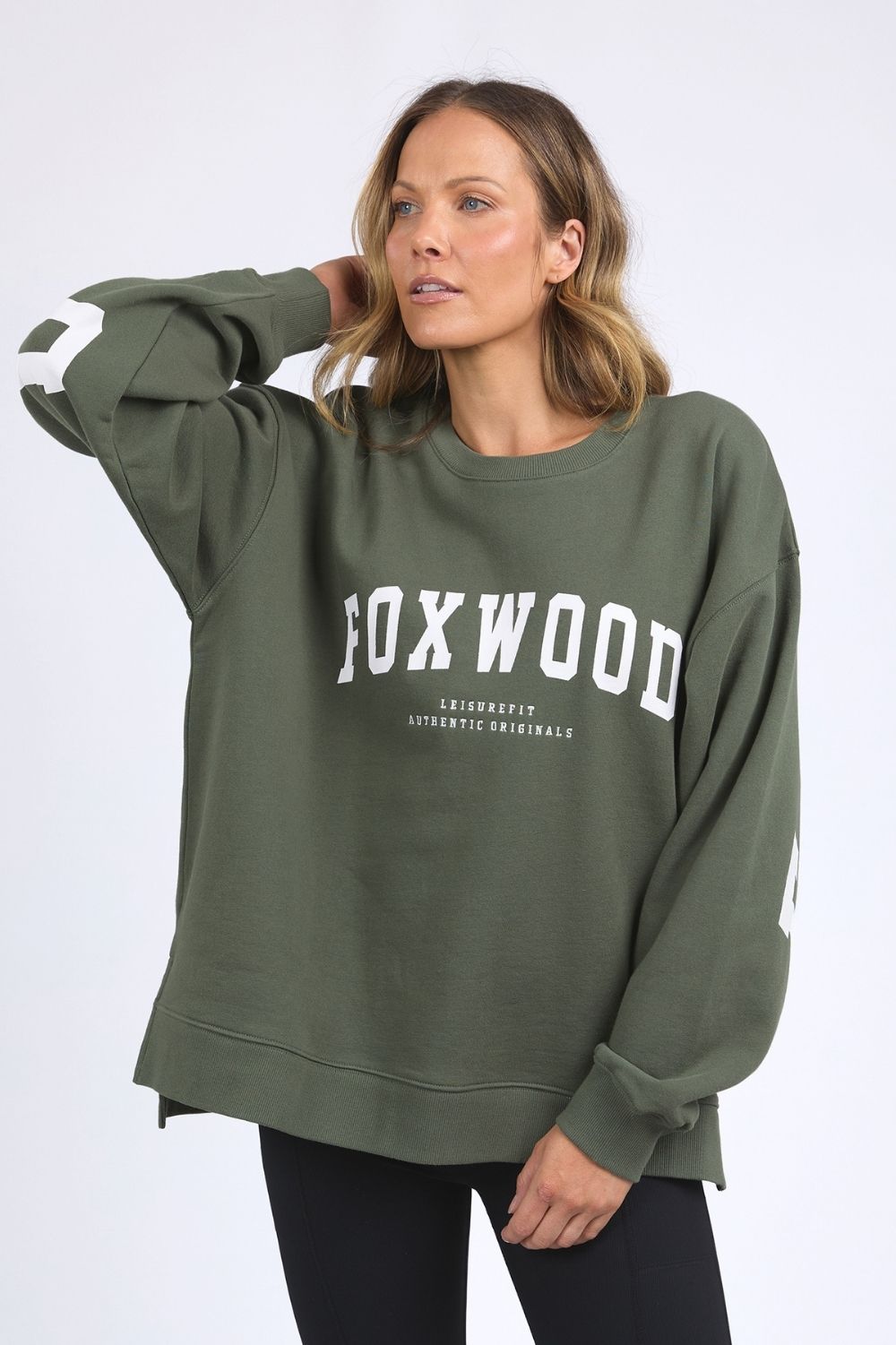 Foxwood - Interval Crew | Khaki - Jumper - Silvermaple Boutique 