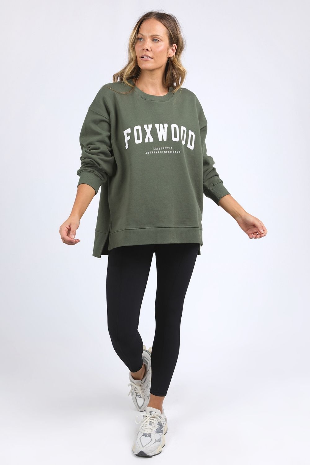Foxwood - Interval Crew | Khaki - Jumper - Silvermaple Boutique 