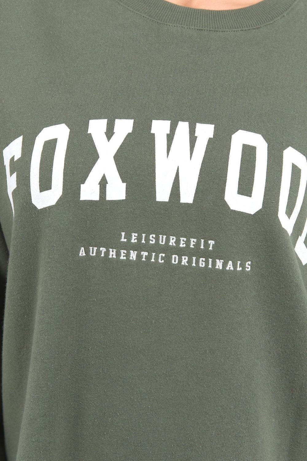 Foxwood - Foxwood Interval Crew | Khaki - Jumper - Silvermaple Boutique 