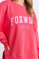 Foxwood - Foxwood Interval Crew | Raspberry/Lilac - Jumper - Silvermaple Boutique 