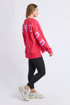 Foxwood - Foxwood Interval Crew | Raspberry/Lilac - Jumper - Silvermaple Boutique 