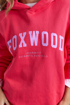 Foxwood - Foxwood Interval Hoodie | Raspberry/Neon Lilac - Jumper - Silvermaple Boutique 