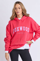 Foxwood - Foxwood Interval Hoodie | Raspberry/Neon Lilac - Jumper - Silvermaple Boutique 