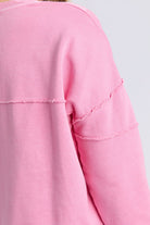 Foxwood - Jayne Throw On Fleece | Sea Pink - Jumper - Silvermaple Boutique 