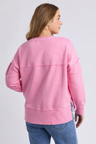 Foxwood - Jayne Throw On Fleece | Sea Pink - Jumper - Silvermaple Boutique 