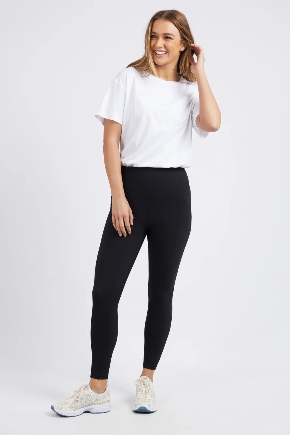 Foxwood - Luxe Rib Leggings | Black - Legging - Silvermaple Boutique 