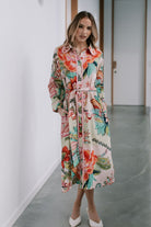 Fashion Express - Medusa Shirt Dress | St Tropez - Dress - Silvermaple Boutique 