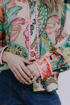 Fashion Express - Tropezena Cotton Blouse | St Tropez - Blouse - Silvermaple Boutique 