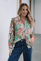 Fashion Express - Tropezena Cotton Blouse | St Tropez - Blouse - Silvermaple Boutique 