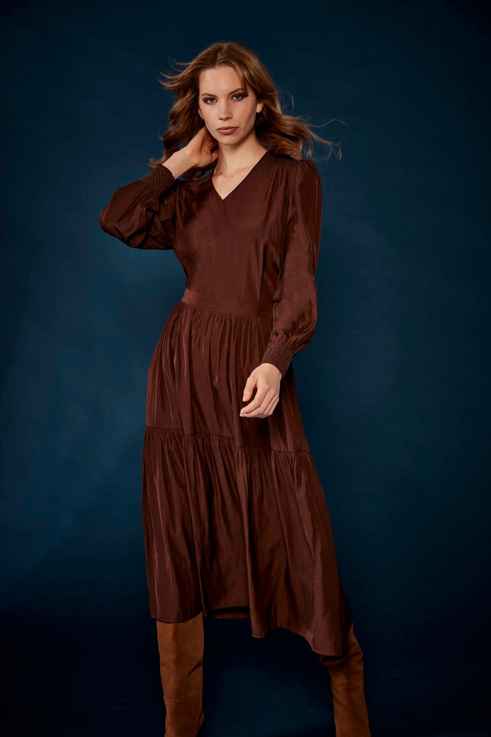 Glide By Verge - Strike Skirt | Chocolate - Skirt - Silvermaple Boutique 