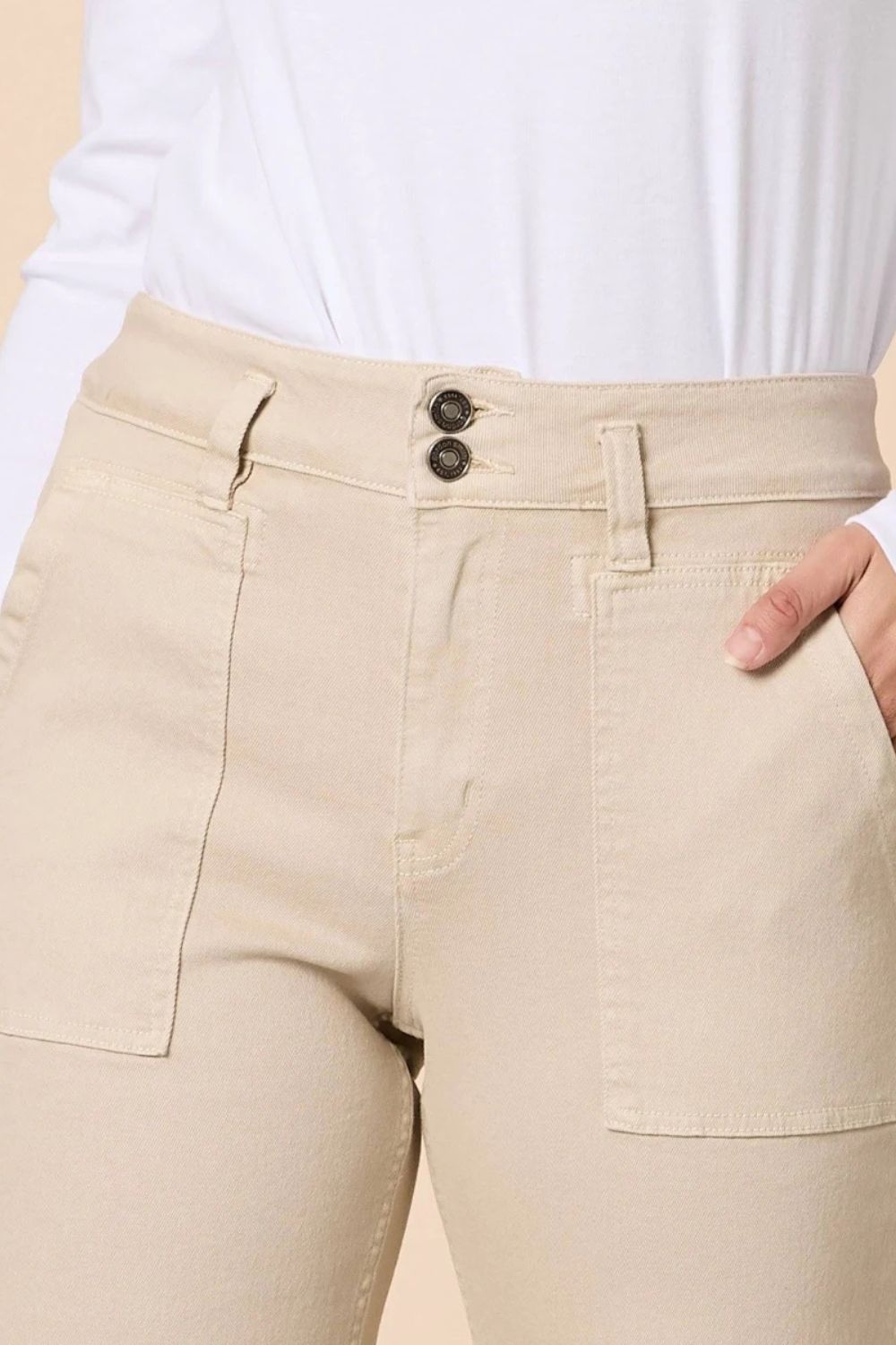 Gordon Smith - Hudson Wide Leg Jean | Natural - Jeans - Silvermaple Boutique 