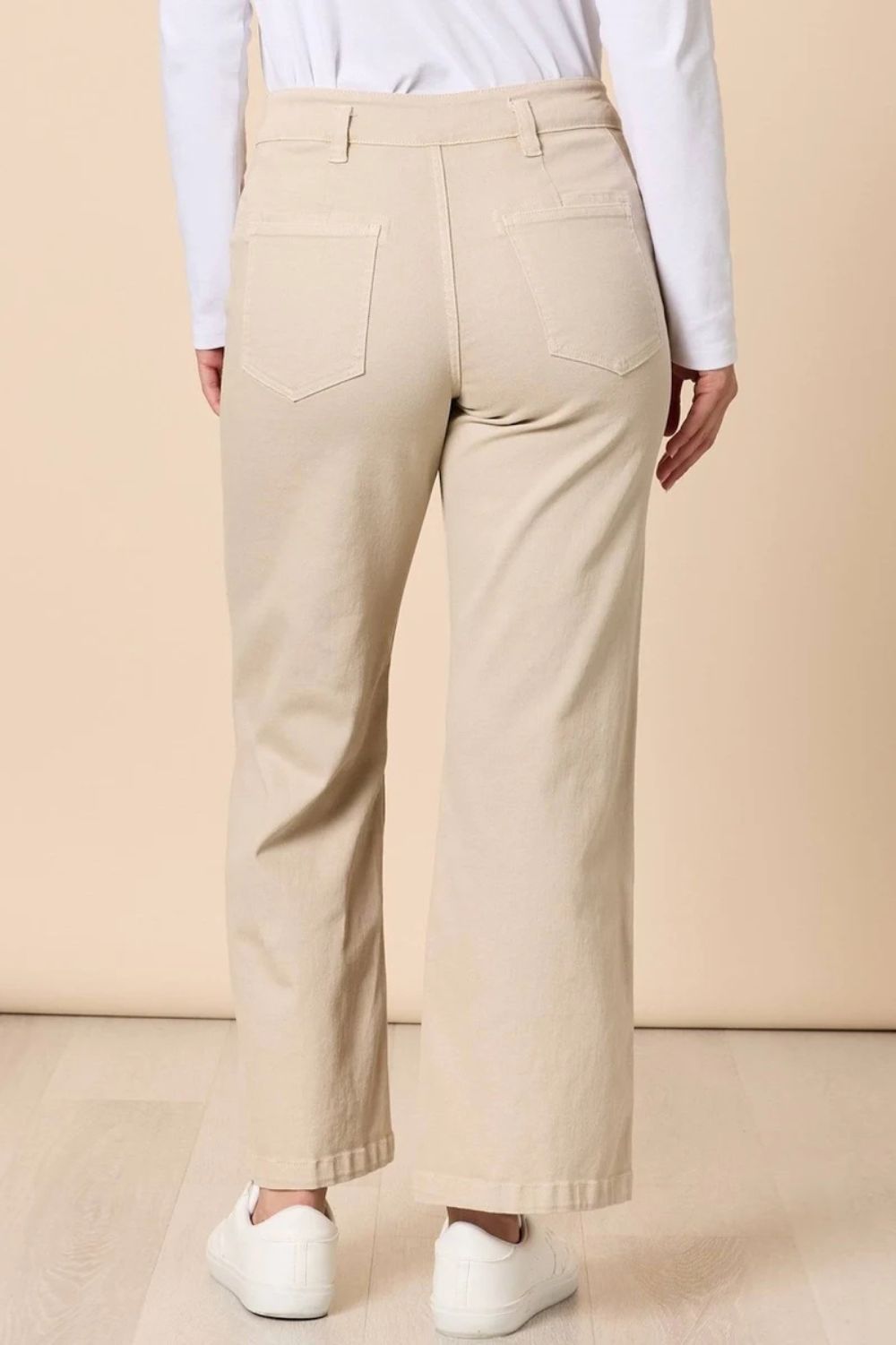 Gordon Smith - Hudson Wide Leg Jean | Natural - Jeans - Silvermaple Boutique 