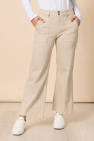 Gordon Smith - Hudson Wide Leg Jean | Natural - Jeans - Silvermaple Boutique 