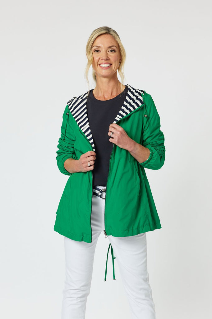 Gordon Smith Harbour Reversible Jacket | Emerald _Silvermaple Boutique