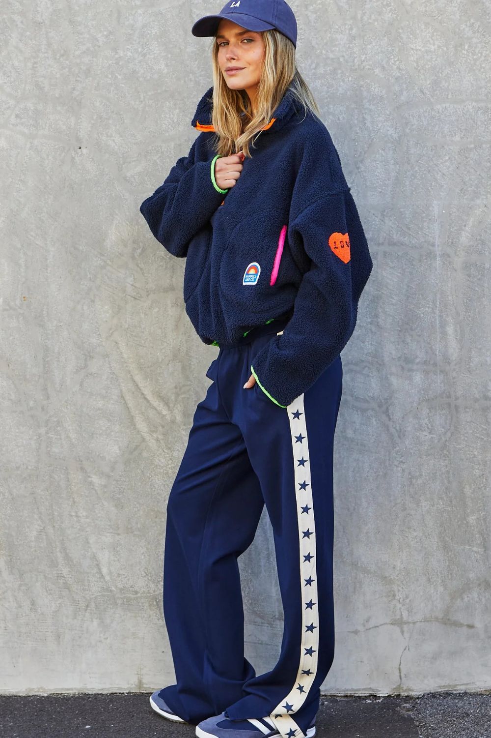 Hammil & Co - Hammill & Co Adventure Polar Fleece | Navy - Jumper - Silvermaple Boutique 