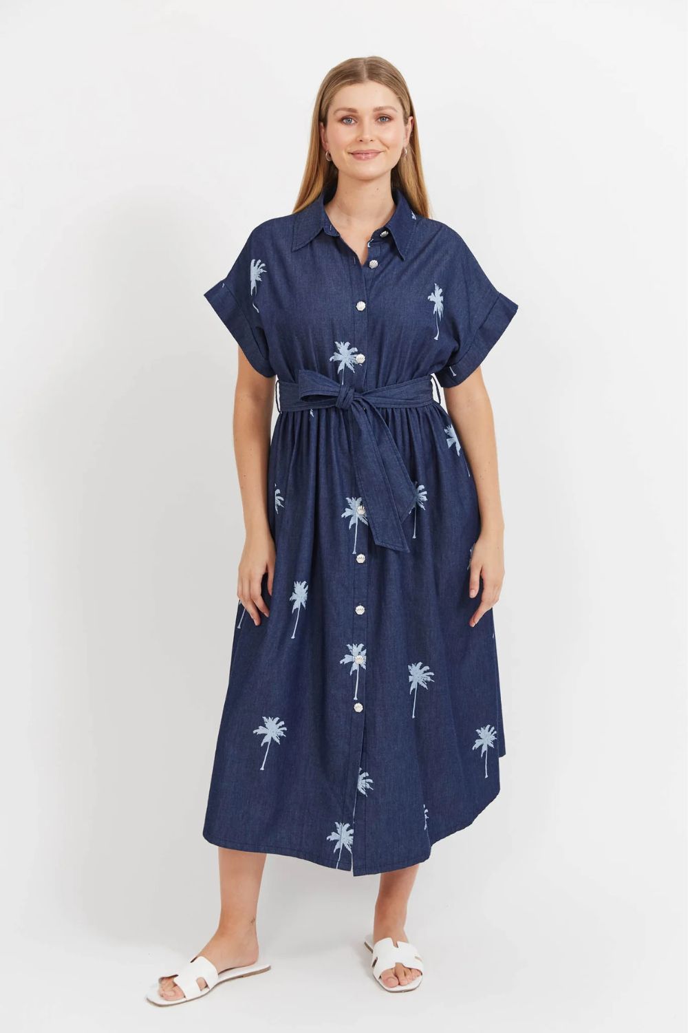 Haven - Haven Montego Denim Shirt Dress | Indigo - Dress - Silvermaple Boutique 