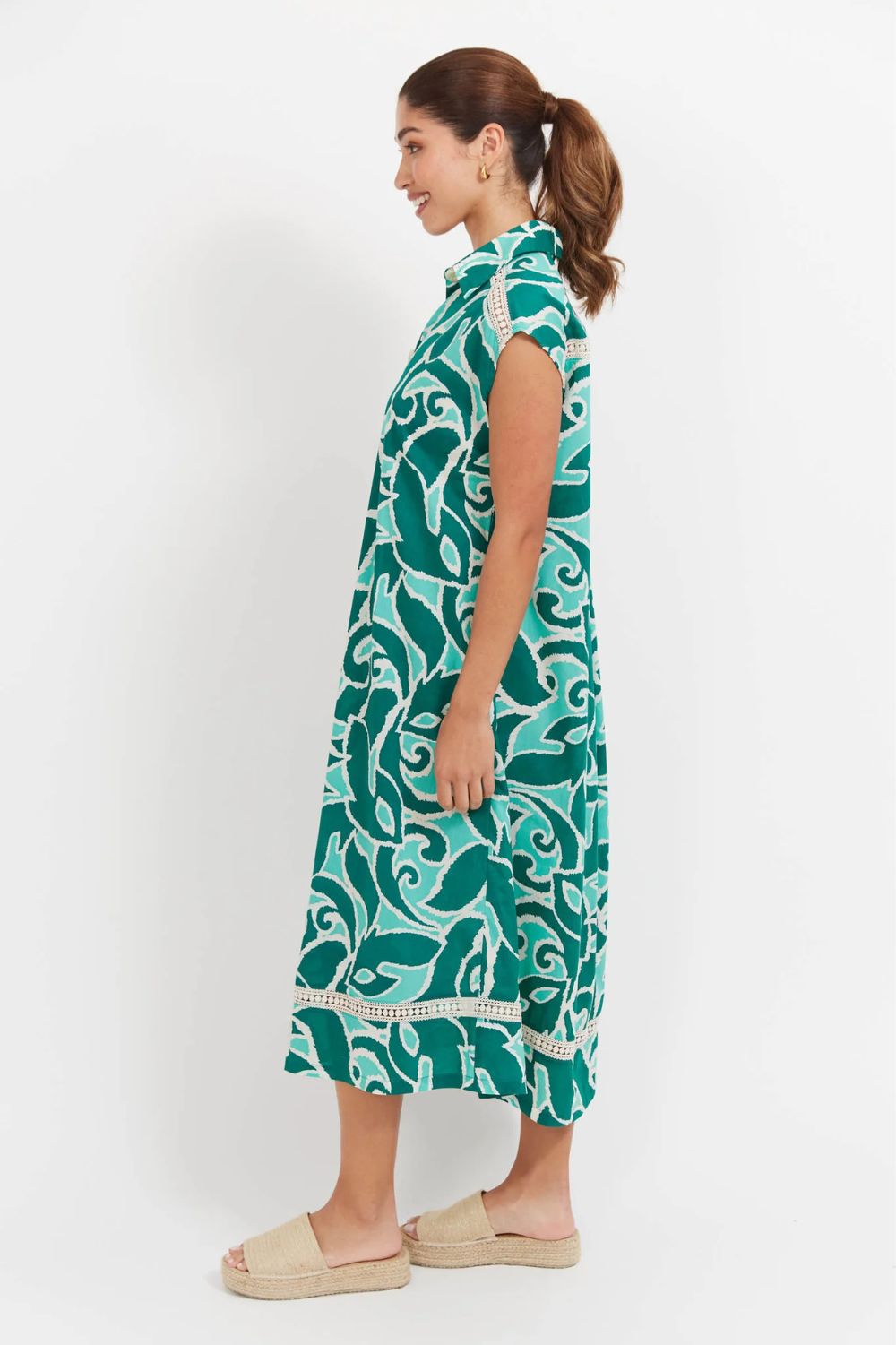 Haven - Haven Santos Sleeveless Shirt Dress | Amazon - Dress - Silvermaple Boutique 