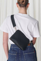 Zjoosh - Hudson Cross Body Bag | Black - Handbags - Silvermaple Boutique 