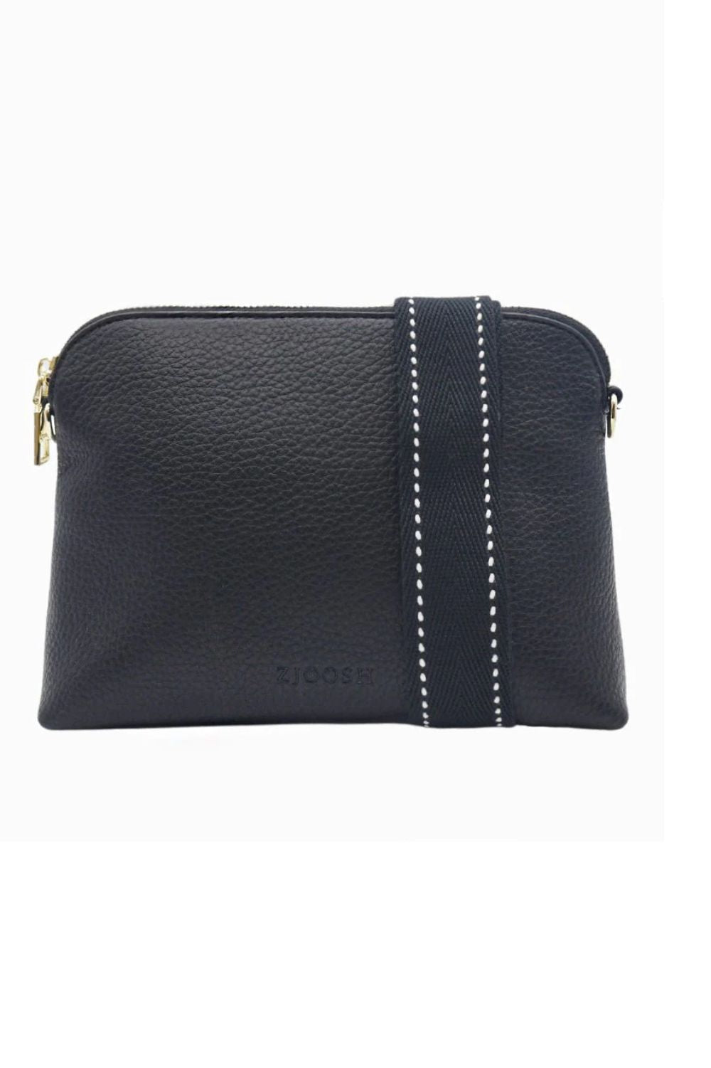 Zjoosh - Hudson Cross Body Bag | Black - Handbags - Silvermaple Boutique 