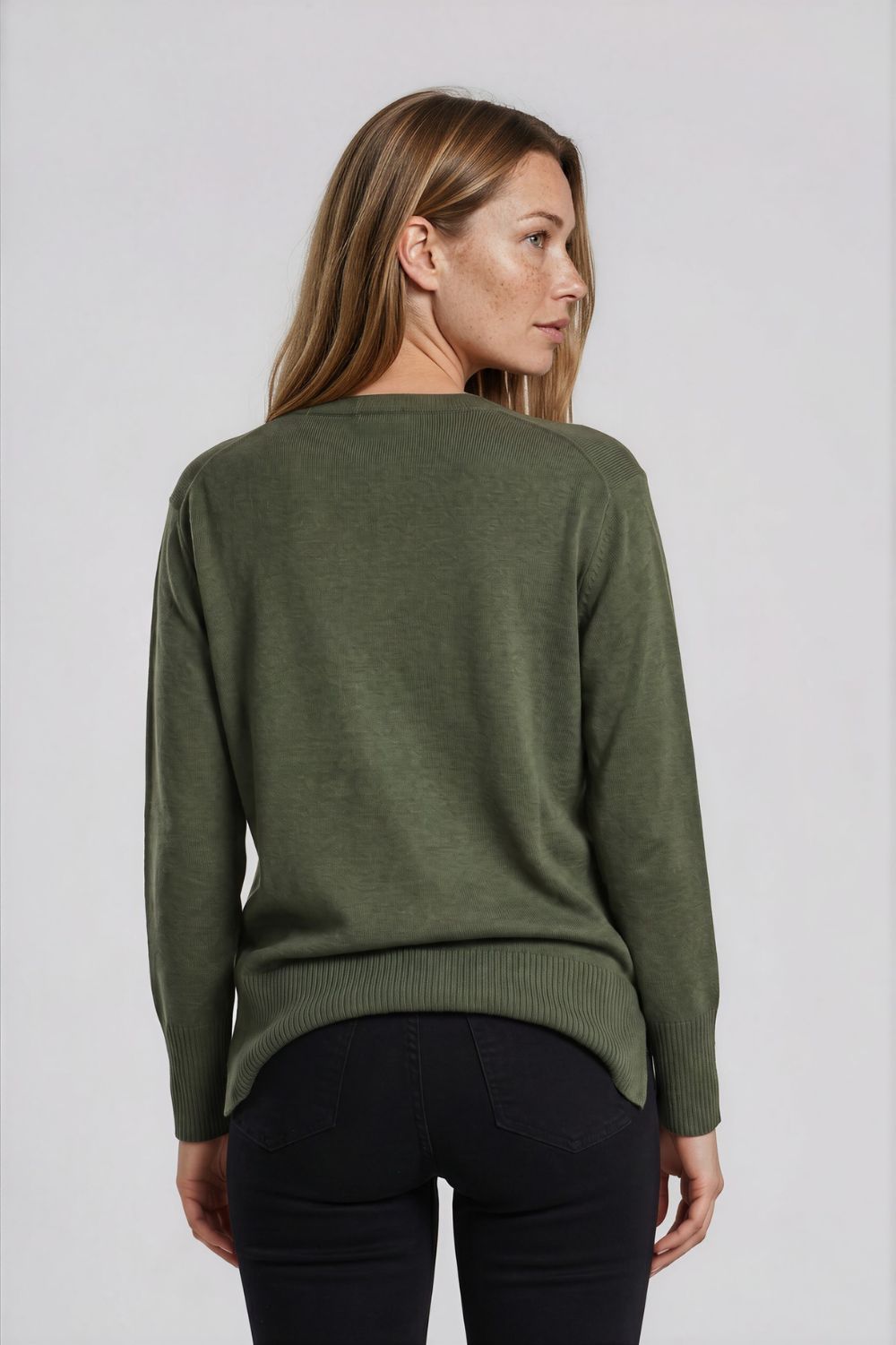 James Melbourne - James Melbourne Crew Neck Knit - Knitwear - Silvermaple Boutique 