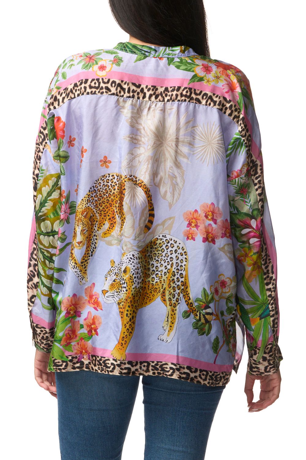 Johnny Was - The Audrey Oversized Blouse | Bellina - Blouse - Silvermaple Boutique 