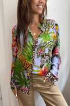 Johnny Was - The Audrey Oversized Blouse | Bellina - Blouse - Silvermaple Boutique 