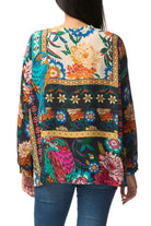 Johnny Was - The Audrey Oversized Shirt | Eirene - Shirt - Silvermaple Boutique 