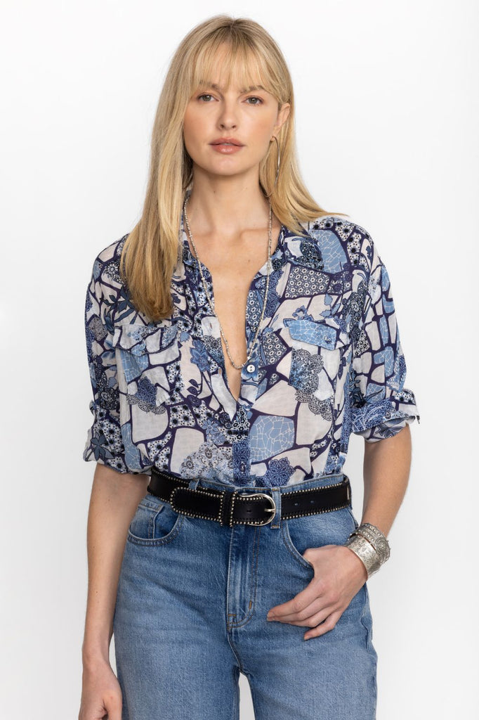 Johnny Was Moonlight Leya Button Up | Multi_Silvermaple Boutique